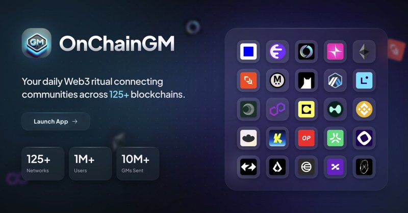 OnChainGM - The Ultimate Web3 Daily Ritual