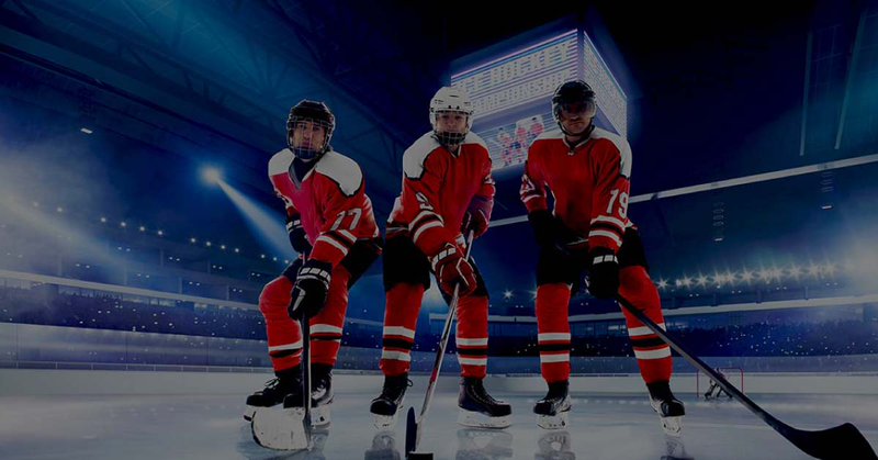 Hockey players on the ice representing teamwork and strategy in franchise financial management.