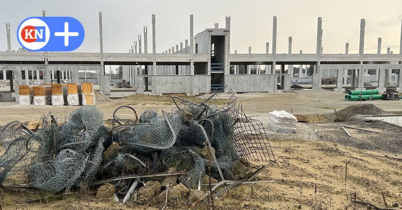 Die Arbeiten für das geplante 80 Millionen Euro teure Hillwood-Logistikzentrum an der Werner-von-Siemens-Straße in Ellerau ruhen seit Juni 2024.