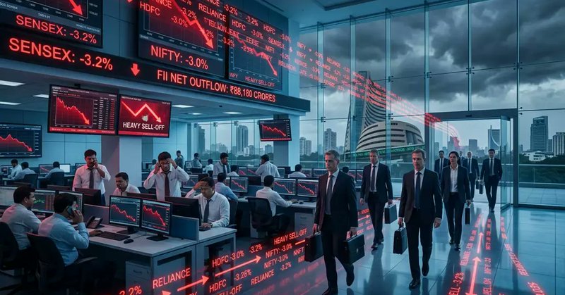 foreign investors abandon Indian markets, rs 88,180 crores flowed out in march alone