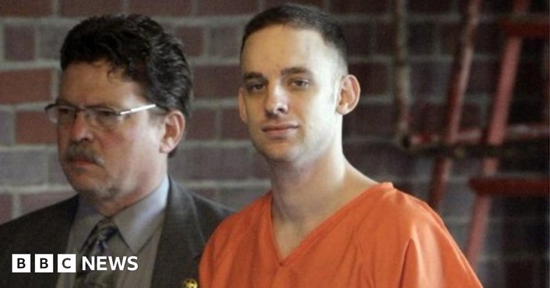 Former 101st Airborne Division Pfc Steven Dale Green is escorted to the courthouse on the third day of his trial 29 April 2009