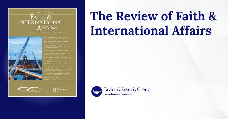 Journal cover image for The Review of Faith & International Affairs