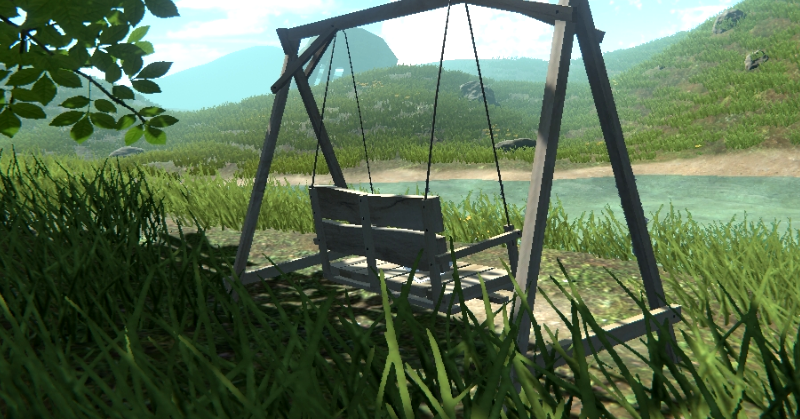 A preview image of VRChat world "忘郷" by enoki_noko