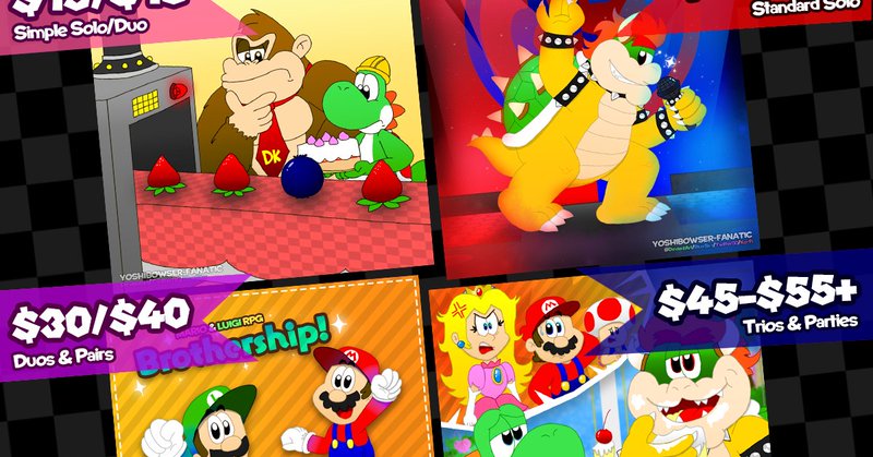 YoshiBowser-Fanatic's Ko-Fi Page