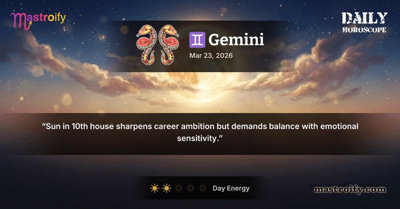 Daily Horoscope - Mastroify