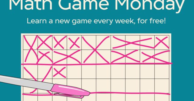 Learn a new math game every week, for free