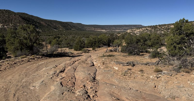 A view from where the proposed Velvet-Wood uranium mine site is located within the Lisbon Valley of southeastern Utah.