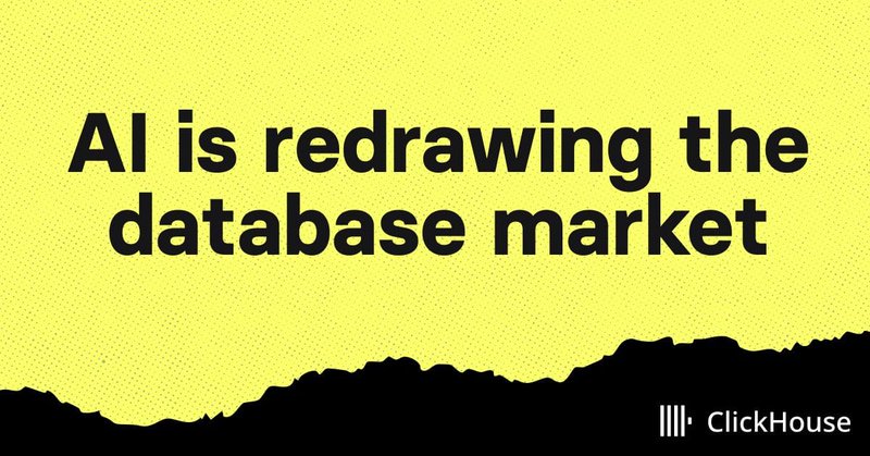 AI is redrawing the database market