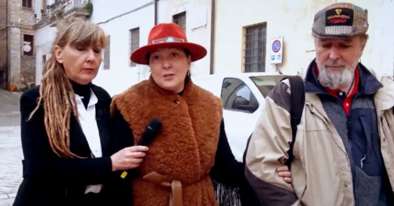famiglia nel bosco Arezzo