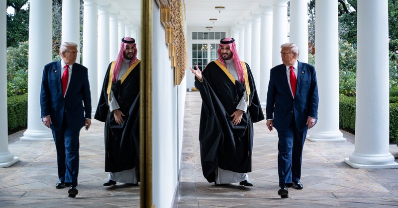 President Trump hosted Crown Prince Mohammed bin Salman of Saudi Arabia at the White House last year.
