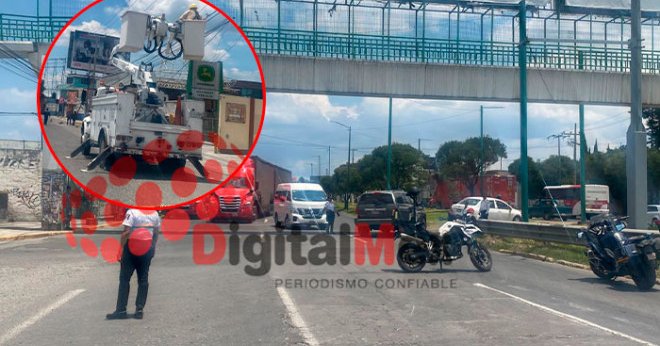 La vialidad está cerrada desde Manuel Buendía; CFE y empresas privadas realizan reparaciones.