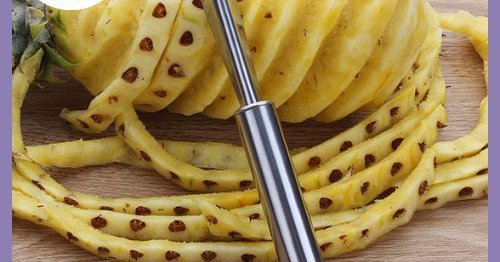 Jual Pisau Pengupas Nanas / Garpu Pengupas Nanas Pineapple Peeler / Capitan mata nanas | Shopee Indonesia
