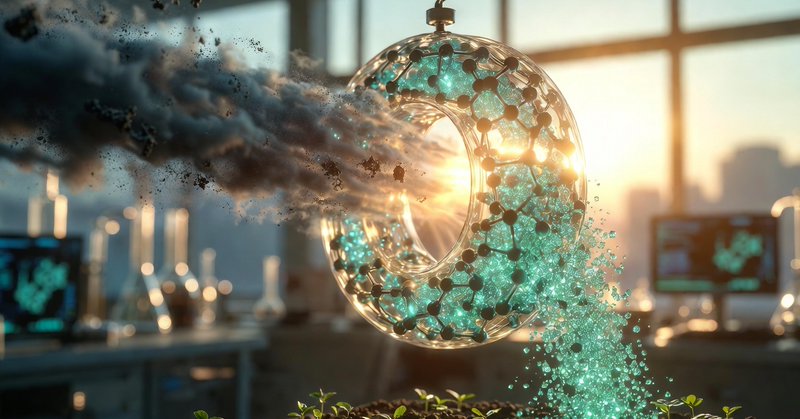 Turning Pollution Into Fertilizer With Molecular Rings