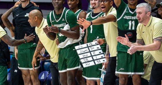 Jacksonville MBB at UNA celebrates 01/17/26