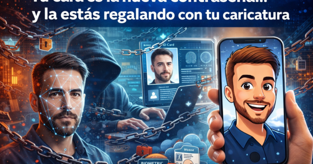 Tu cara ya es tu contraseña. ¿Seguro quieres regalarla por una caricatura?