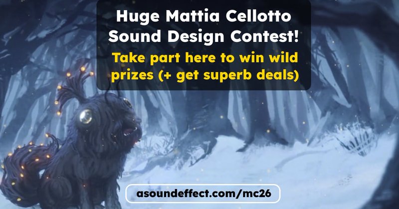 Mattia Cellotto Sound Design Contest 2026