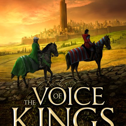 Book cover for The Voice of Kings by Matthew de Lacey