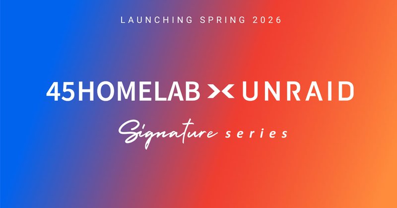 Unraid logo displayed on an orange gradient background, representing the Unraid server operating system.