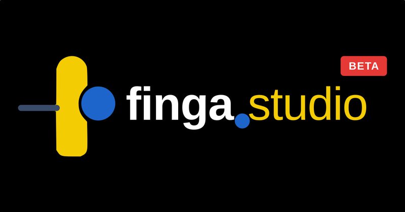Finga Studio — brand logo (BETA)