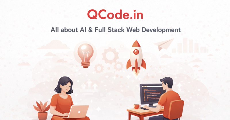 QCode — All about AI & Full Stack Web Development