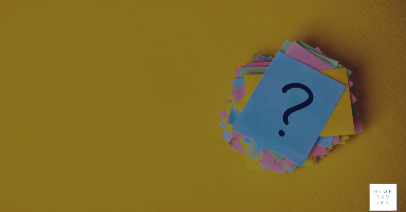 question mark post it note