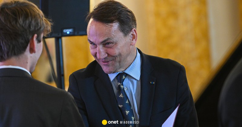 Minister spraw zagranicznych Radosław Sikorski