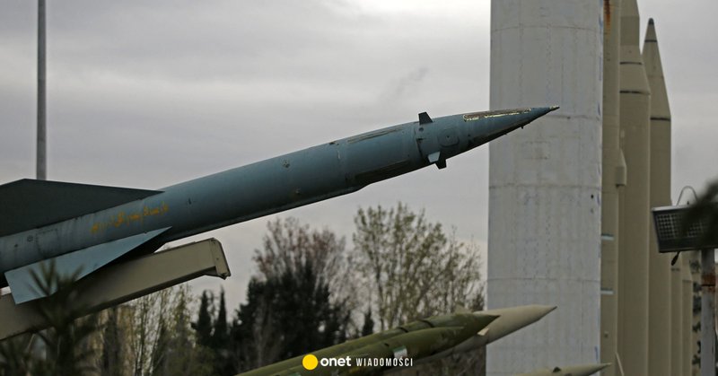 Irańskie pociski (zdj. ilustracyjne)