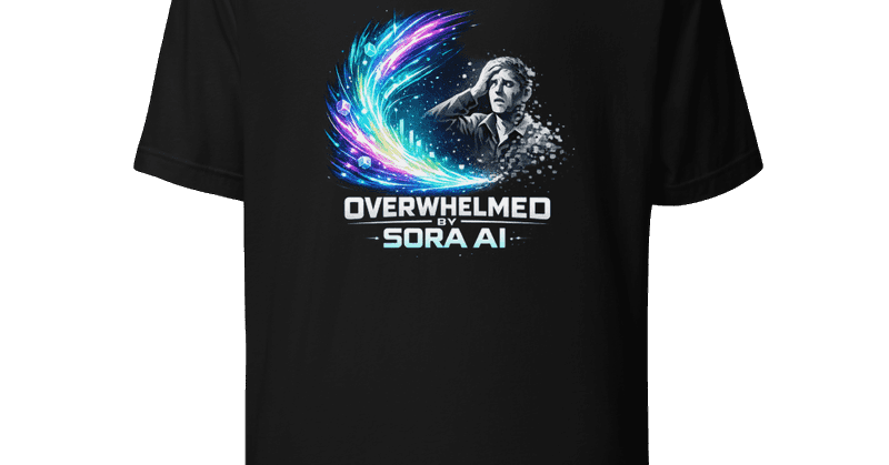 Sora AI Reality Check Tee – Tech & Political Humor