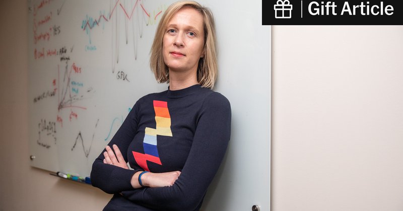 Kate Marvel, a scientist at the NASA Goddard Institute for Space Studies at Columbia University, is one of the almost 100,000 scientists to leave the federal government since President Trump took office.