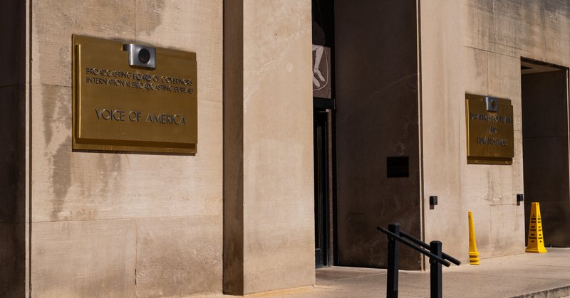 The Trump administration last year halted most of the news operations of Voice of America, whose editorial independence has been mandated by Congress.