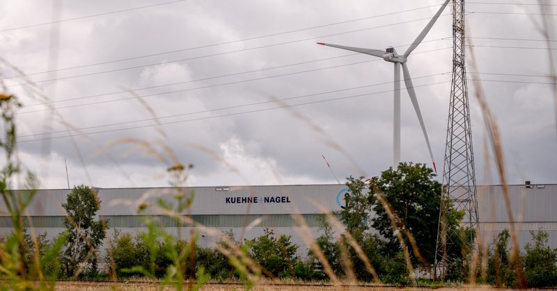 A warehouse in Geel, Belgium, where contraceptives have been stranded since U.S.A.I.D. was defunded and dismantled last year.