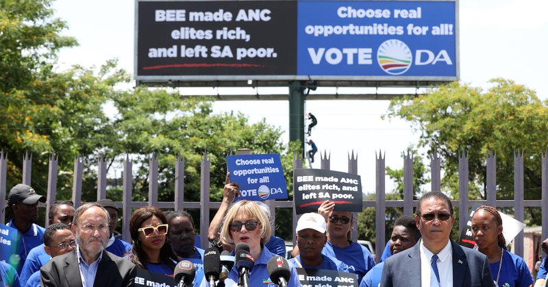 The DA is fighting to replace BEE with economic inclusion for all