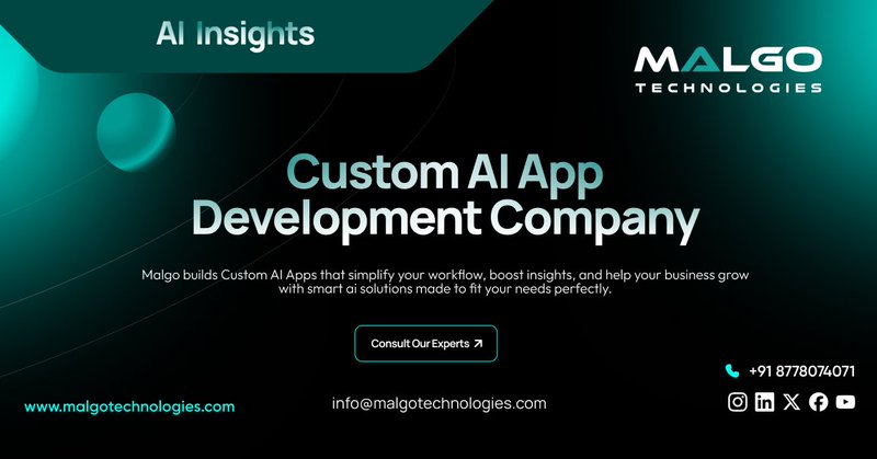 Custom AI App Development Company | Malgo