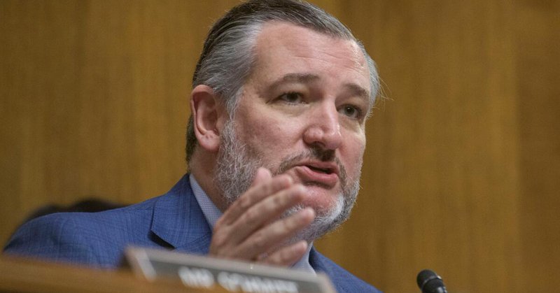Subcommittee Chairman Sen. Ted Cruz, R-Texas, speaks during a Senate Committee on the Judiciary joint subcommittee hearing to examine District Judges v. Trump, on Capitol Hill, Tuesday, June 3, 2025, in Washington. (AP Photo/Rod Lamkey, Jr.)