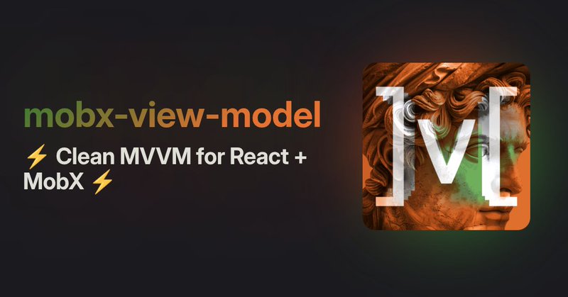 mobx-view-model logo