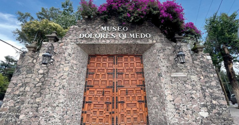 FACHADA del Museo Dolores Olmedo.