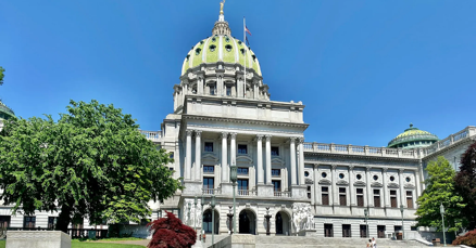 Pennsylvania State Capitol Front View