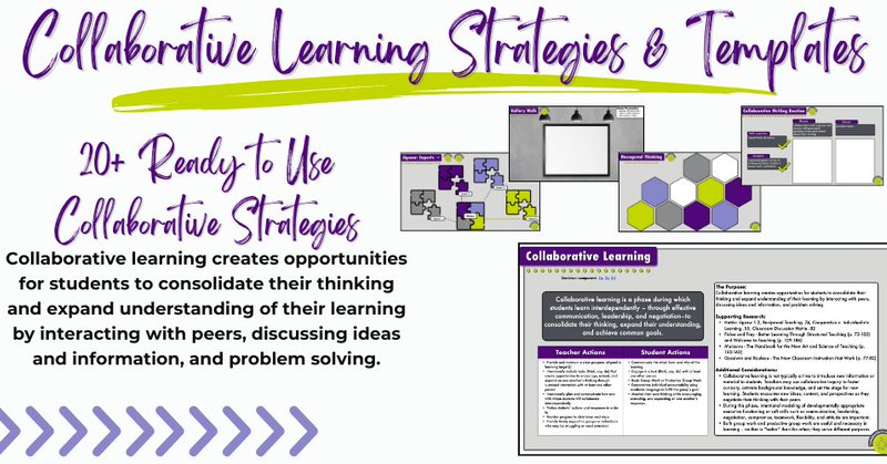 Collaborative Learning Strategies & Templates