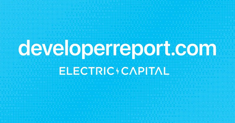 Electric Capital Developer Report - MultiversX (Elrond) Preview Image