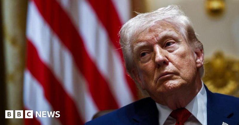 Donald Trump at the White House on 26 March 2026