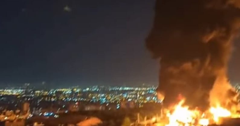 ایران پر اسرائیل کا حملہ (فائل)، تصویر ’انسٹاگرام‘