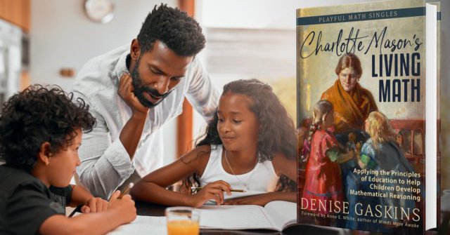 family doing math together