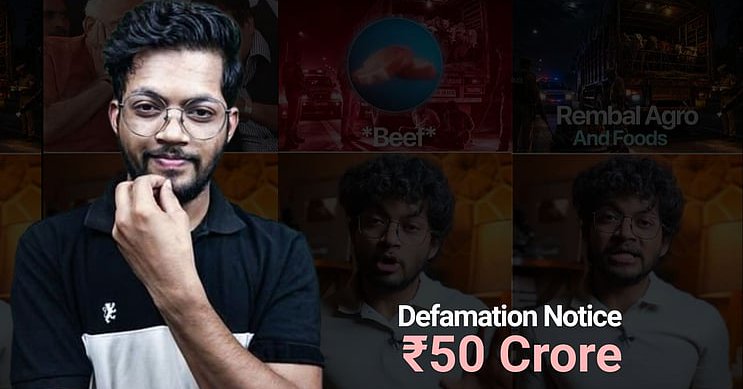 ₹50 Cr Defamation: Dalit YouTuber Targeted Over Beef Report