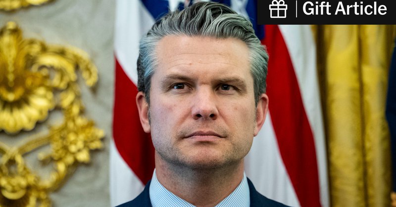 Defense Secretary Pete Hegseth has said repeatedly that he is determined to change a Pentagon culture corrupted by “foolish,” “reckless” and “woke” leaders from previous administrations.