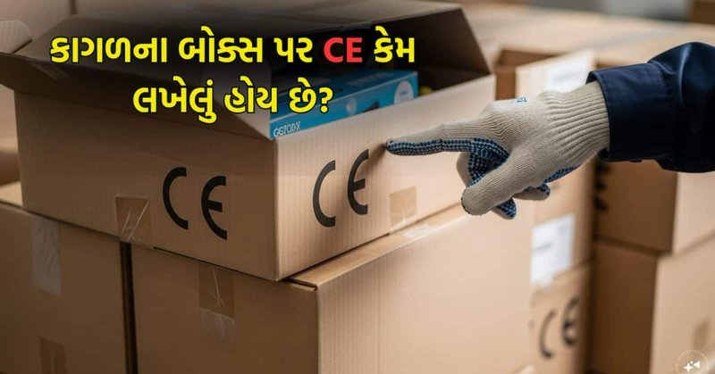 શું તમે જાણો છો, કાગળના બોક્સ પર CE કેમ લખેલું હોય છે? 99 ટકા લોકો નહીં જાણતા હોય કારણ