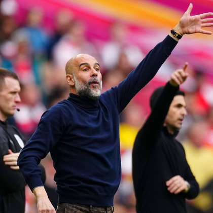 Guardiola, treinador do Manchester City