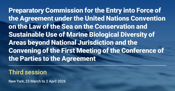 Preparatory Commission: Agreement on Marine Biological Diversity of Areas beyond National Jurisdiction (Third Session, Informal Working Group)
