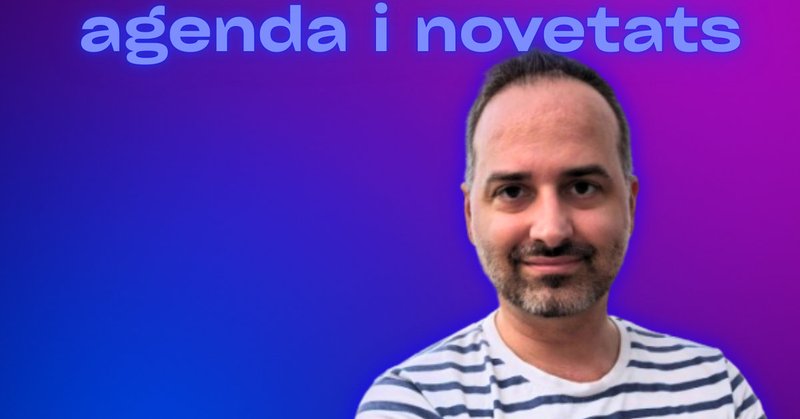 Pantalles | Agenda i novetats del 27/03/2026