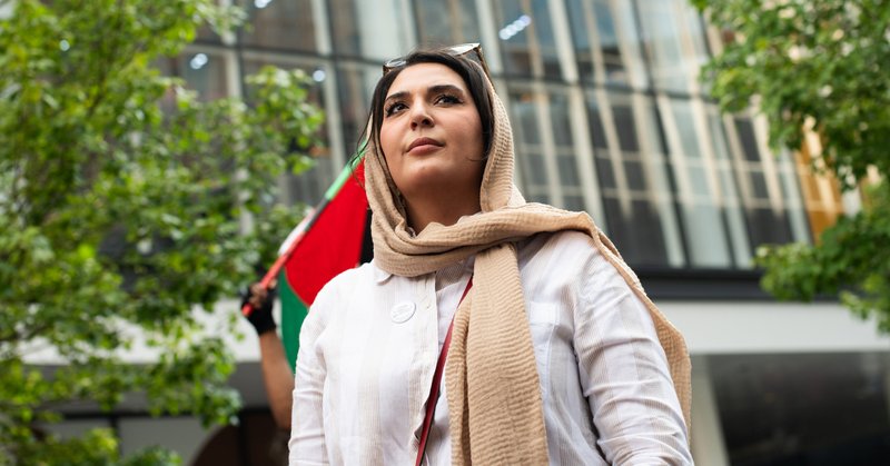 Nerdeen Kiswani has drawn the opprobrium of pro-Israel groups for saying she supports the liberation of the Palestinian people “by any means necessary,” including armed resistance.