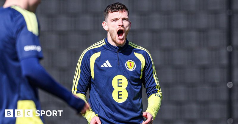 Scotland captain Andy Robertson